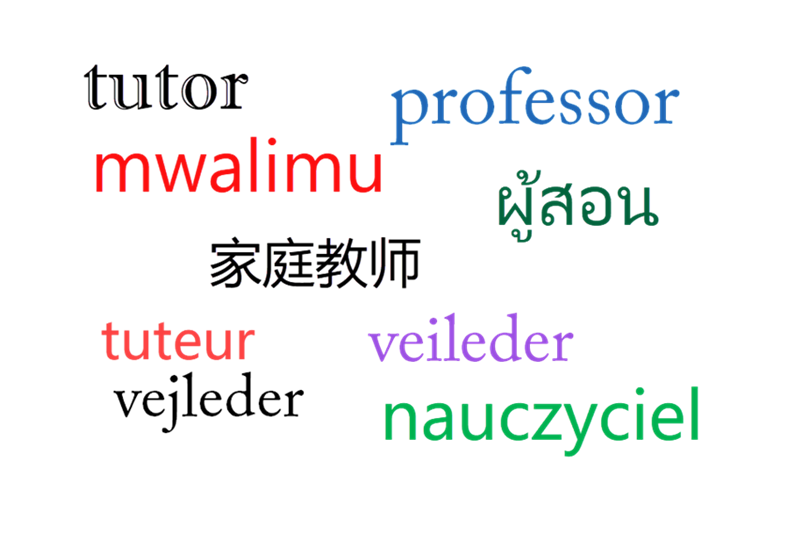 Tutor In Different Languages